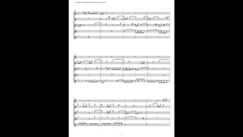 J.S. Bach - Well-Tempered Clavier: Part 2 - Fugue 23 (Flute Quintet)