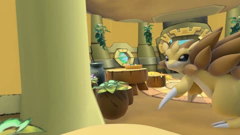 You're Sandslash ! First Person Mirror POV Post Transformation Pokemon Mystery Dungeon Animation