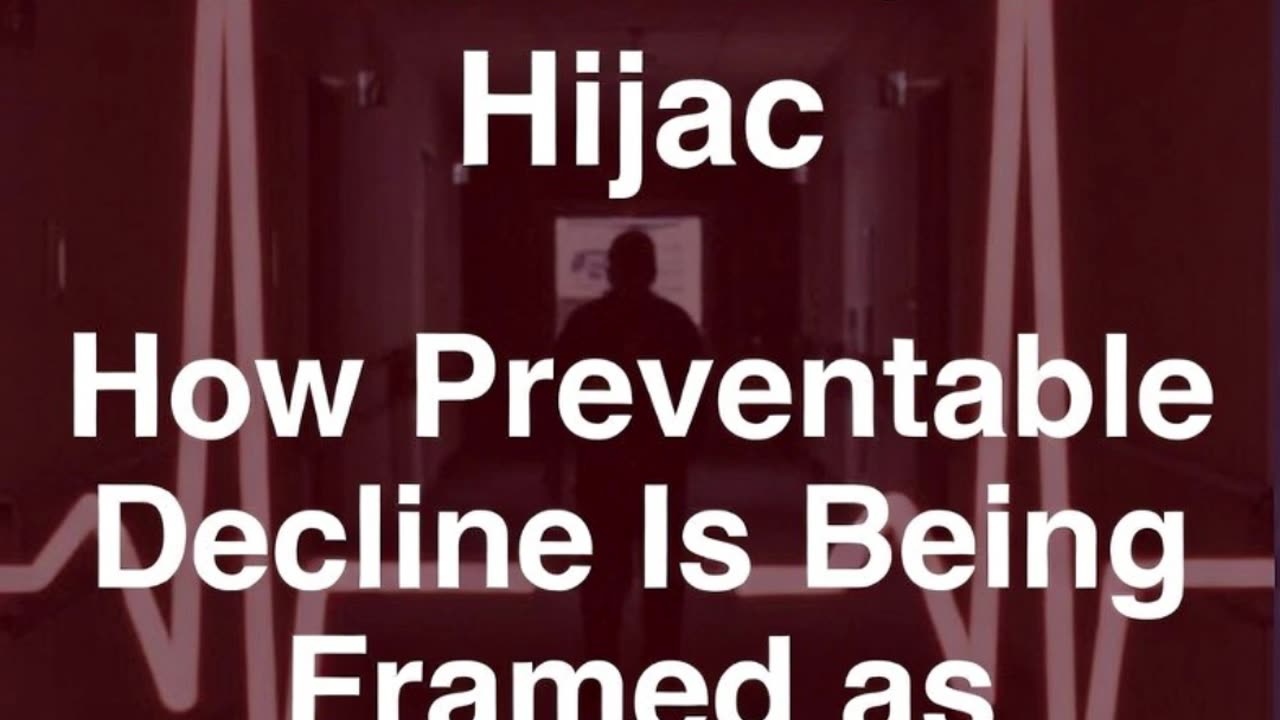 PART 7 — The Palliative Care Hijack How Preventable Decline Is Being Framed as “End-of-Life”
