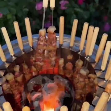 Stainless Steel Wrap-around Grill Charcoal Grill Smokeless Grill Cooking Grate