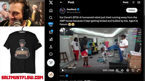70k AI Robot Tries To Run From Owners After Being Bullied