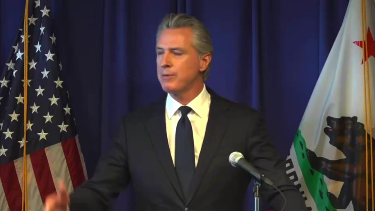 Gavin Newsom quotes scripture to attack President Trump