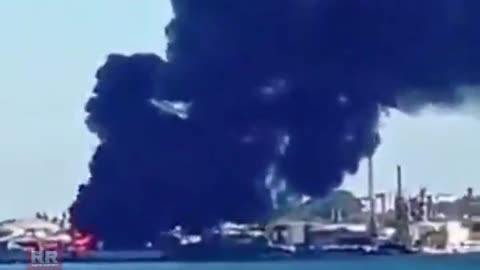 Massive FIRE erupts at one of Cuba’s largest oil refineries, Ñico López in Havana