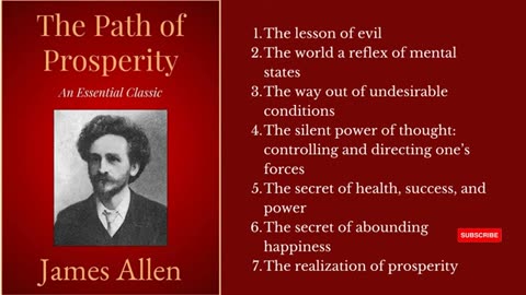 PATH OF PROSPERITY 👉 JAMES ALLEN 👉 AUDIOBOOK, ENGLISH