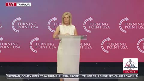 When she asked who was not satisfied, the room erupted in loud applause.