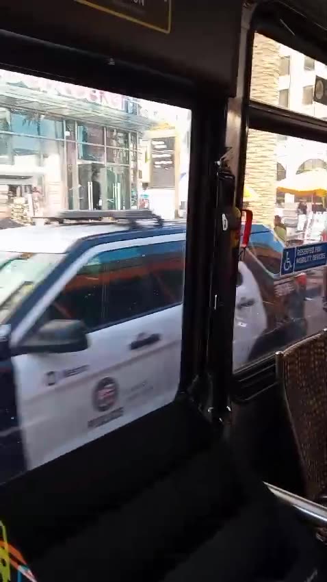 😁😁HAPPENING NOW: BLOODTHIRSTY ZOMBIE TRYING TO CATCH THE BUS TO AN ANTI-TRUMP PROTEST.😁😁