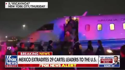 Mexico extradites 29 cartel leaders to the U.S.