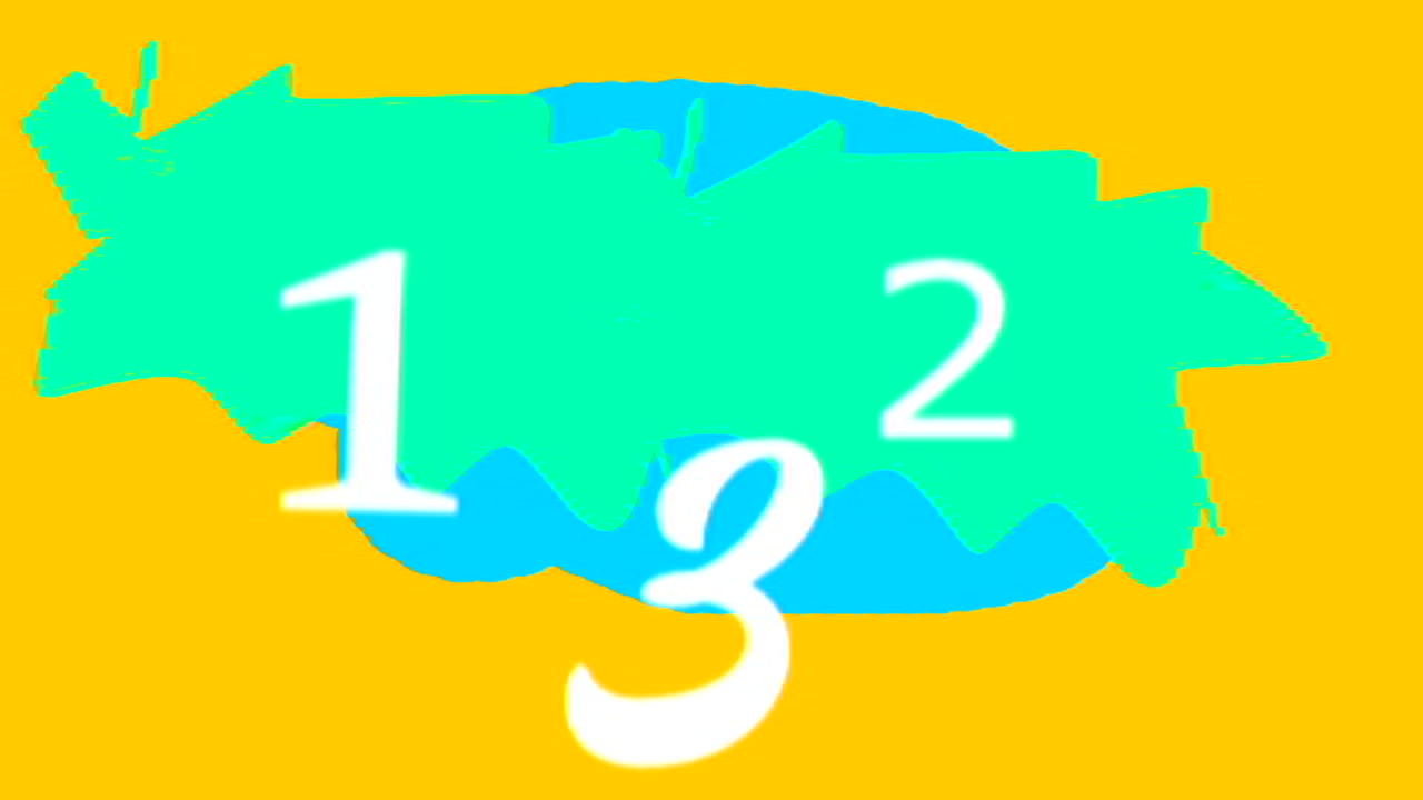 symbols numbers in the puddle