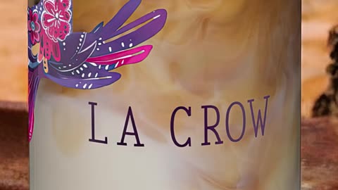 La Crow Art Glass – Sip in Style with a Unique Design! #LaCrow #ArtGlass