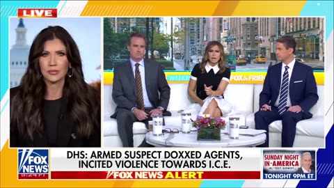 Sec. Kristi Noem describes how bounties have been put on the heads of ICE officers