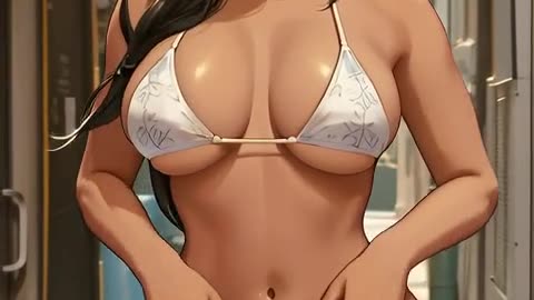 OOOPPS! I FORGOT MY BOTTOMS - BIG BOOTY ANIME WAIFU HONEYS RUMBLE SHORT