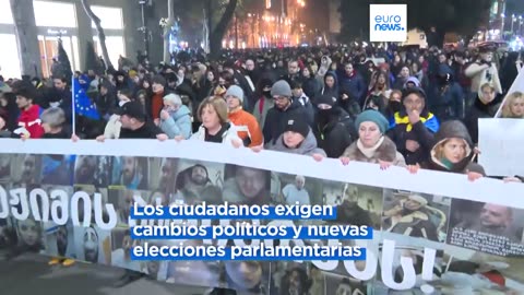 Las protestas en Georgia se acercan a su primer mes y los ciudadanos exigen cambios significativos