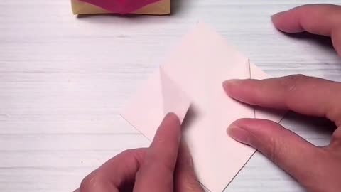 DIY Craft School hacks Origami craft paper gift idea #shorts