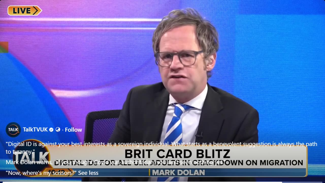 Brit Card: State Authoritarianism on Steroids | Mark Dolan