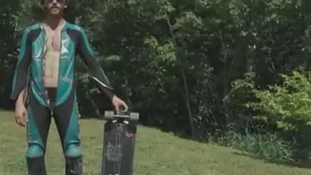 Longboarding down hills