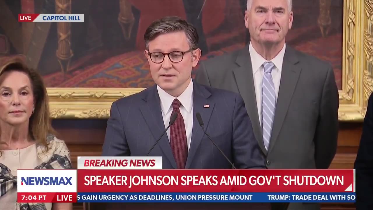 The Democrats are the only reason that the government is closed