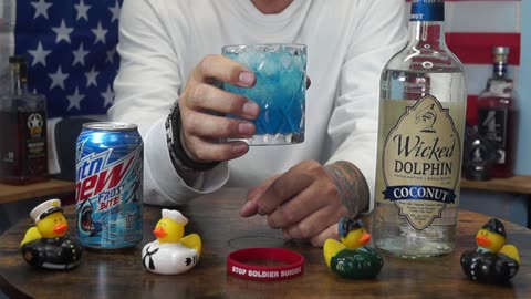 Douglas Scott Jr - Wicked Dolphin Coconut Rum & Mtn Dew Frost Bite