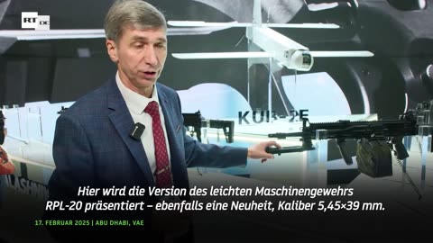 Konzern "Kalaschnikow" präsentiert neue Drohnen auf internationaler Messe IDEX-2025 in Abu Dhabi