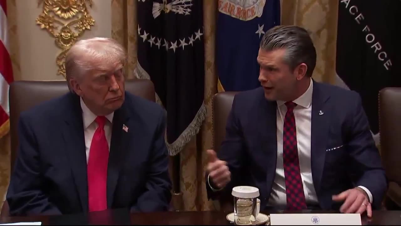 Sec War Pete Hegseth on eliminating the Venezuela narco traffickers