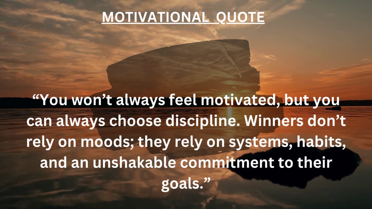MOTIVATIONAL QUOTE