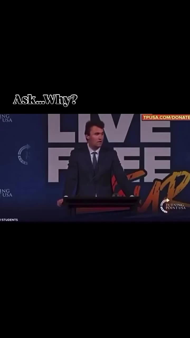 31 year old Charlie Kirk ASKING QUESTIONS & awakening to his ZIONIST DONORS.
