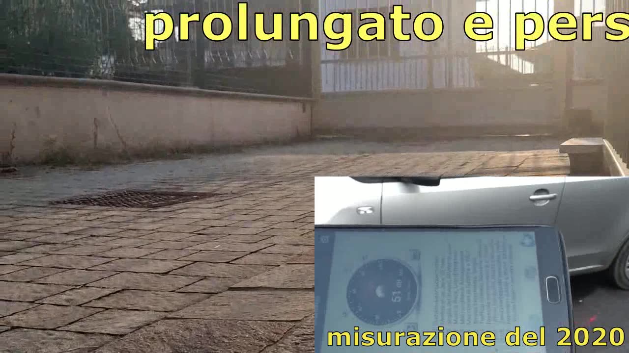 TORTURE del gg 09.11.2025 CON IMMISSIONI SONORE INTOLLERABILI art. 844 c.c.