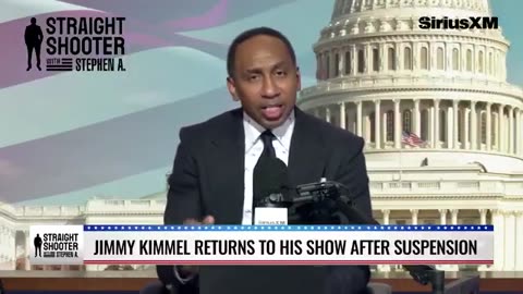 Stephen A. Smith proves Dems are HYPOCRITES over Jimmy Kimmel suspension 