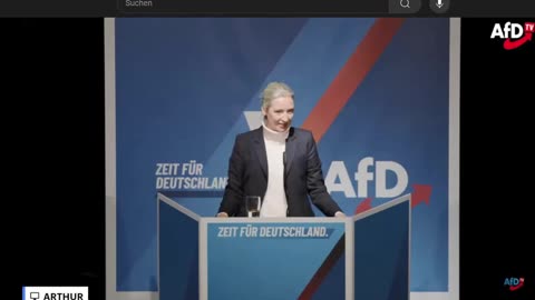 Reset2024-Alice Weidel z AFD wyciszona.