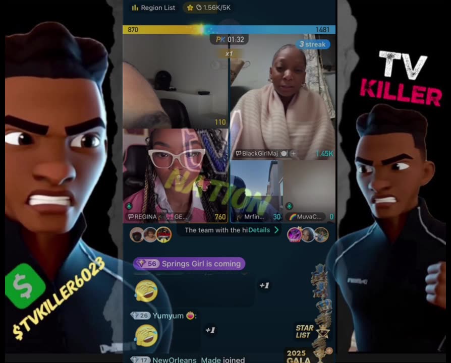 MUVA CANDY CHECKS LIYAH & CHARLI FOR NOT ADD HER TO THERE SHOW