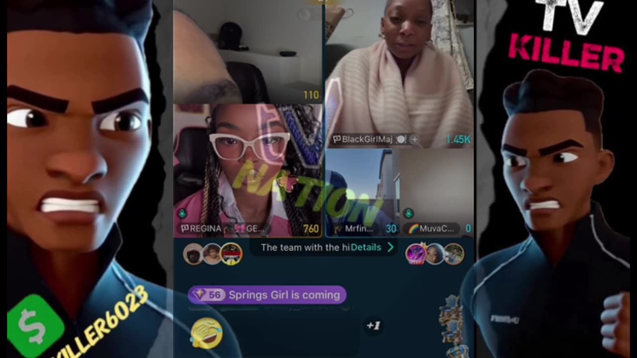 MUVA CANDY CHECKS LIYAH & CHARLI FOR NOT ADD HER TO THERE SHOW