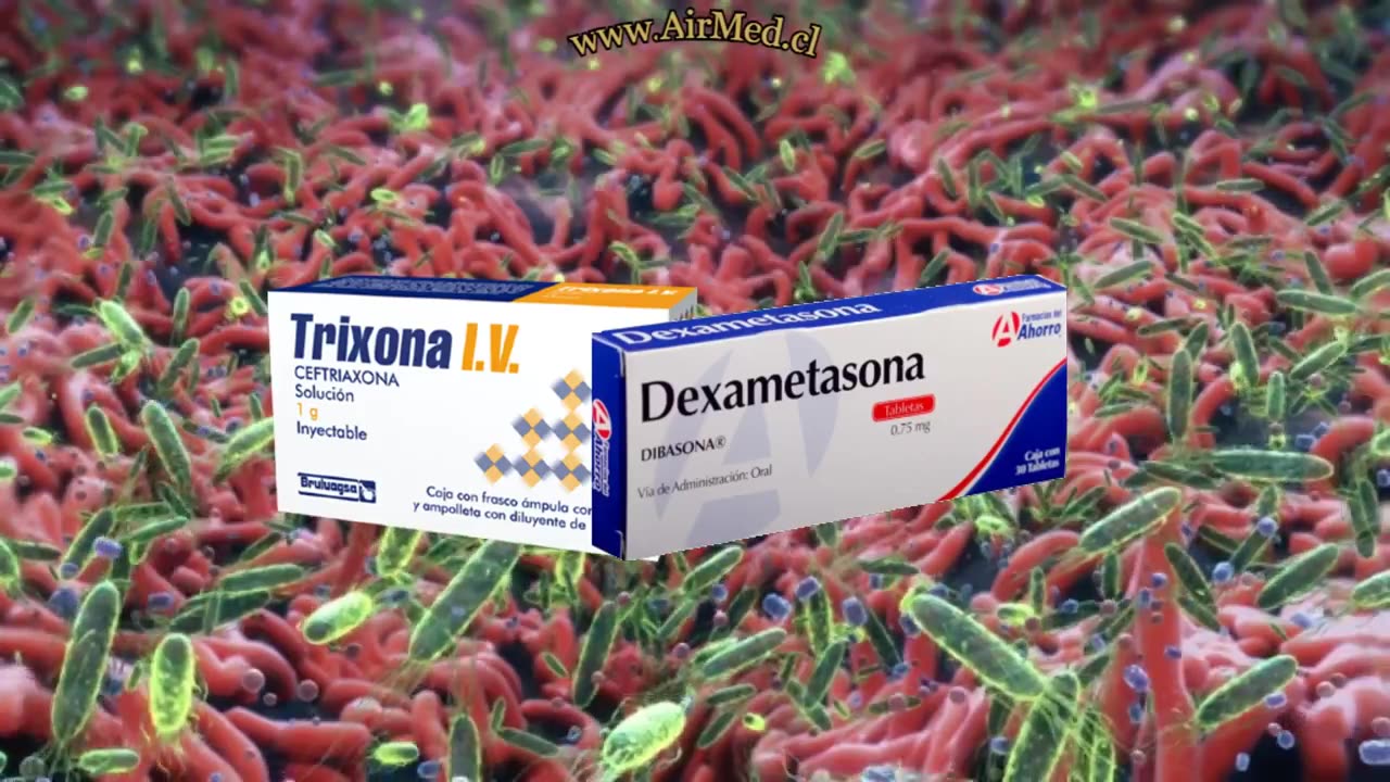 Ceftriaxona con Dexametasona ¿para qué sirve?