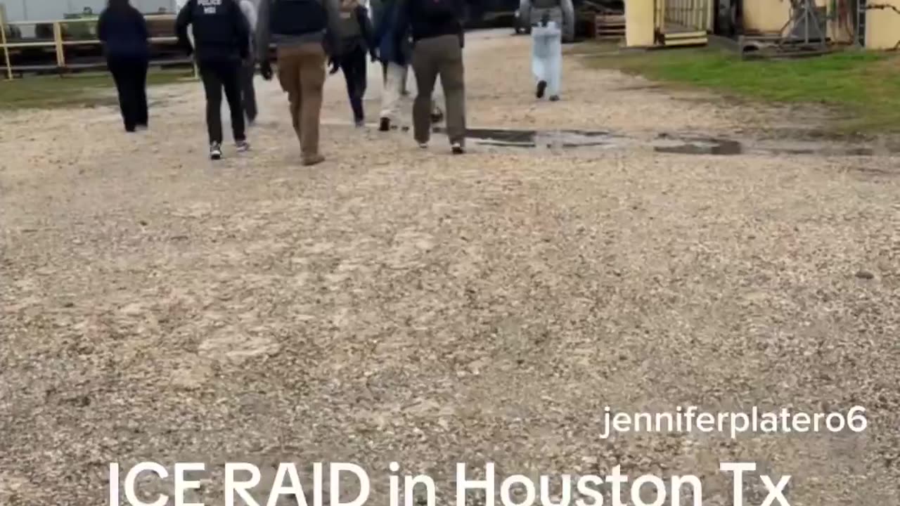 ICE Raids in Houston Texas at businesses known to employ cheap illegal labor