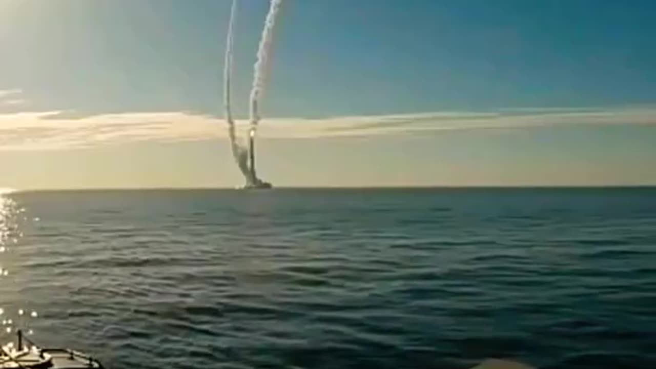 4 Bulava ballistic missiles were fired from the Yuri Dolgoruky strategic submarine.