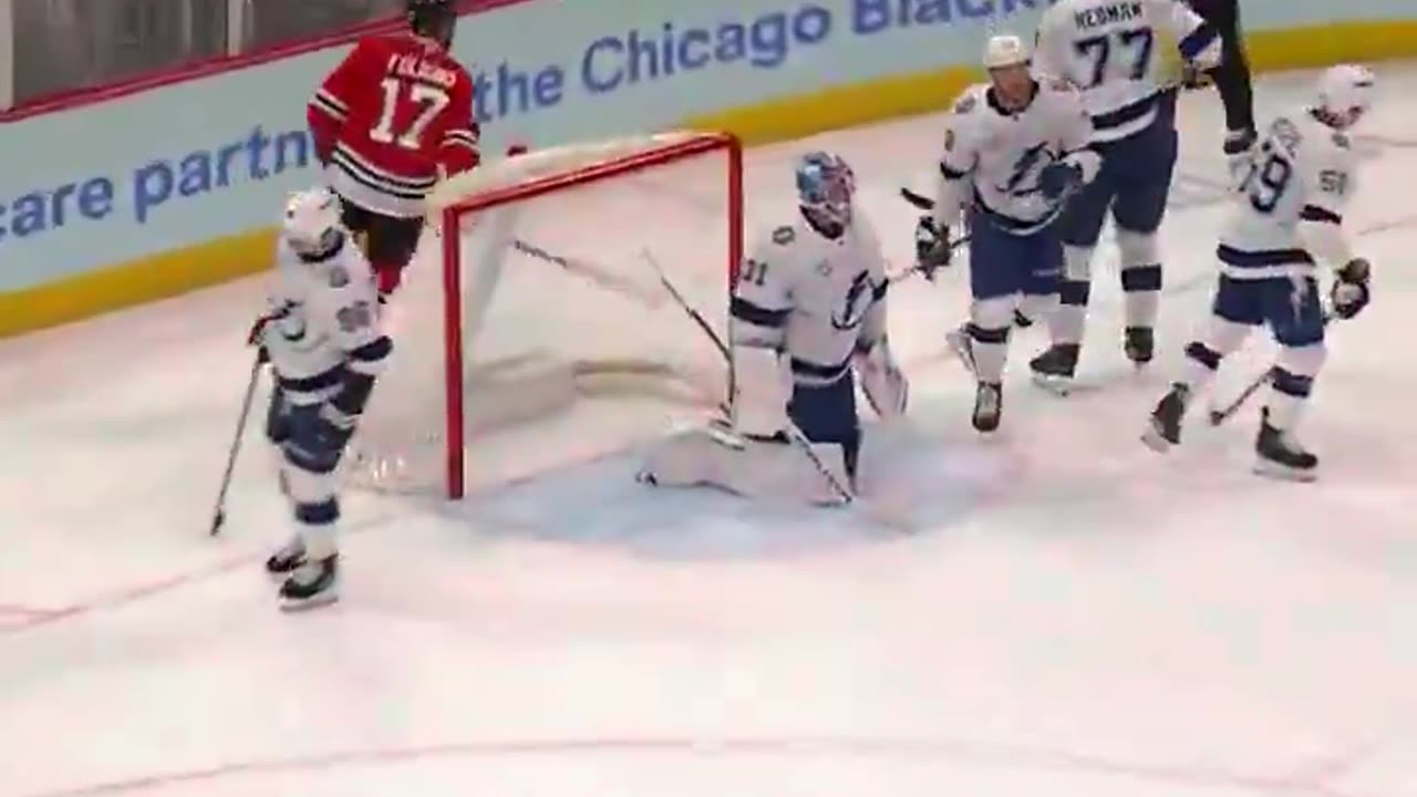 Chicago Blackhawks - When you score your first NHL goal the UC