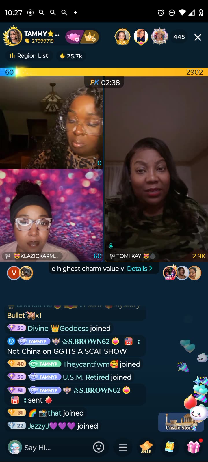 Tomi has sit down with Kk and Tammy about big 20