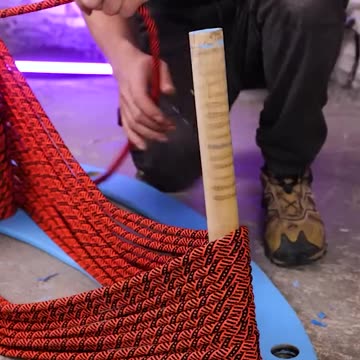 Creating a DIY rope chair from scratch 🪑