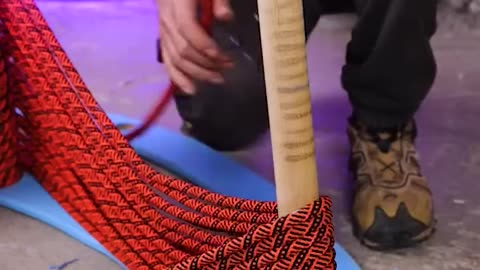Creating a DIY rope chair from scratch 🪑