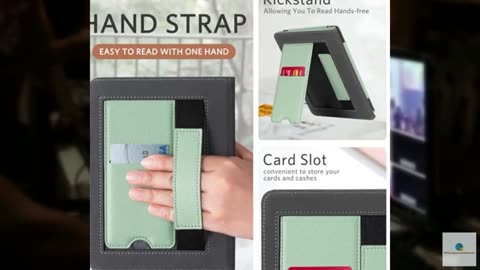 CoBak Case for Ereader - Durable PU Leather Cover with Auto Sleep Wake, Card Slo