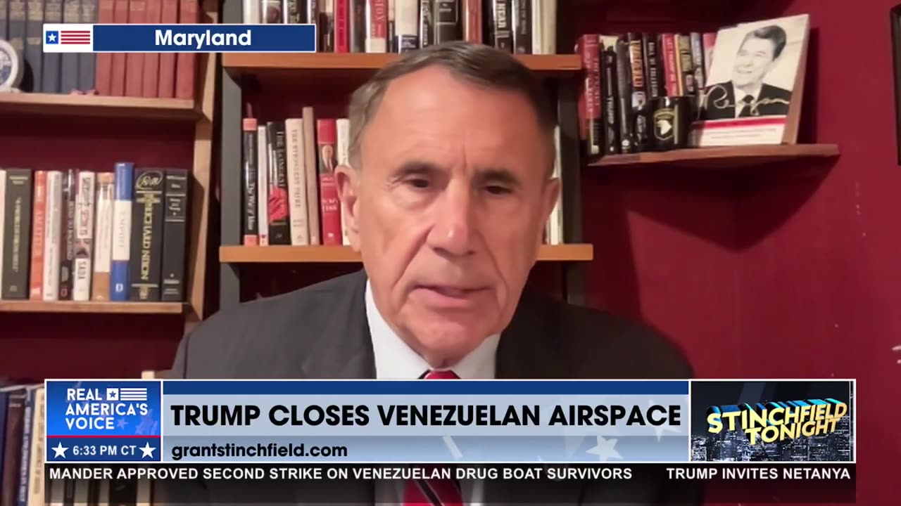 TRUMP CLOSES VENEZUELAN AIRSPACE