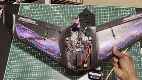 Baby AR Wing Maiden flight