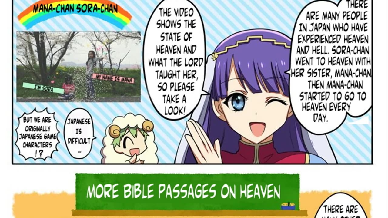 Christian Manga Preview - All About Christianity Heaven Edition