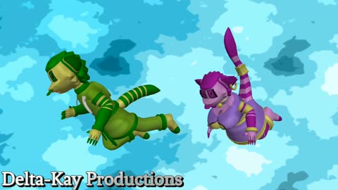 Prisma 3D, Flipaclip - Delta-Kay and Tengoku's Flight.