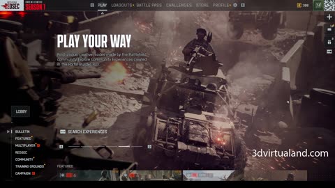 Battlefield REDSEC Season 1 Wednesday and Friday 20:00 pm cdt.