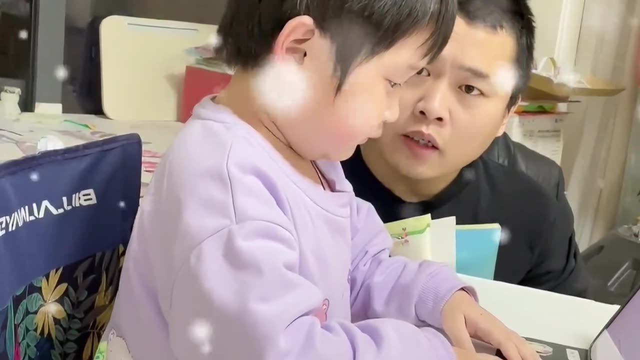 家长辅导作业崩溃瞬间，第一次听说，白居易原来是个rapper..#搞笑 #辅导作业被逼疯的家长 #萌娃 #专治不开心