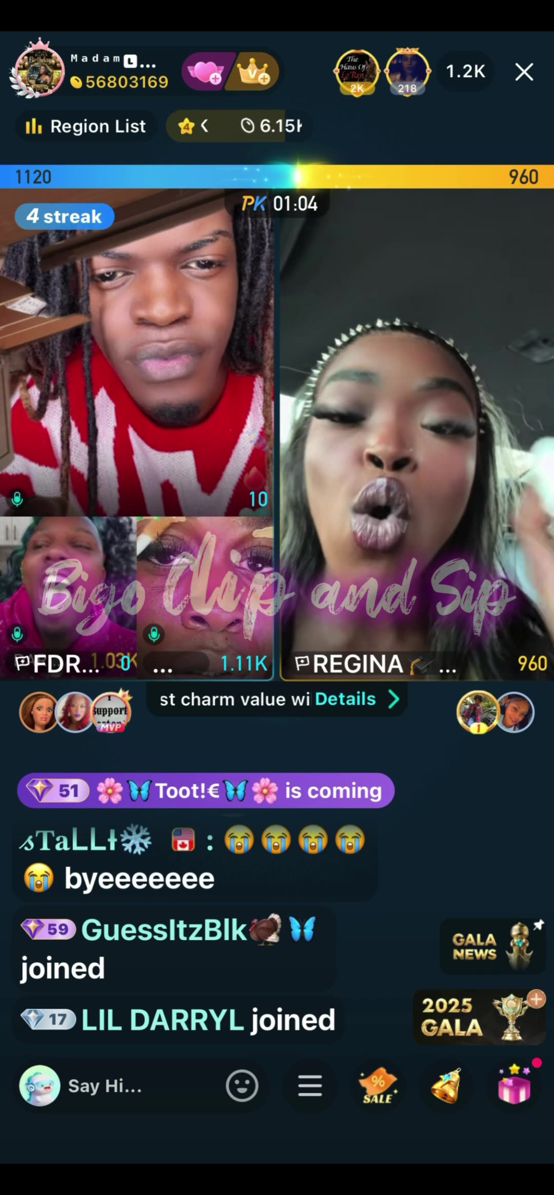 Team pk Liyah speaks on charges put on GG 12/28/25 #bigoclipandsip