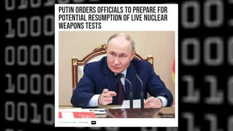 Putin Orders Military Officials to Start Preparing for NUKE Weapons Tests