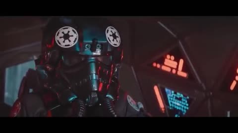 Inside the Death Star During Its Destruction