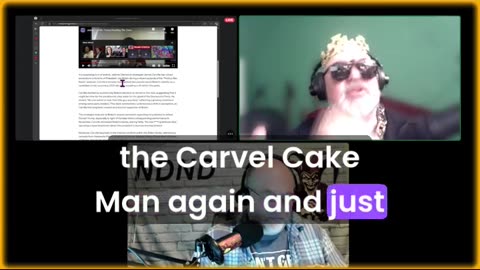 Carville Cake Face