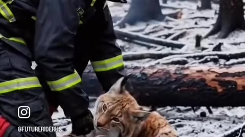 #CaliforniaWildfires #WildlifeRescue 🐾🔥 In to the fires!