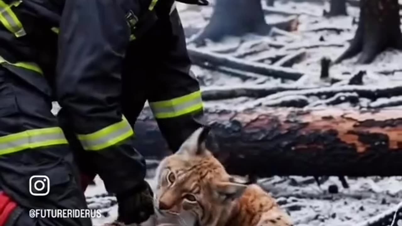 #CaliforniaWildfires #WildlifeRescue 🐾🔥 In to the fires!